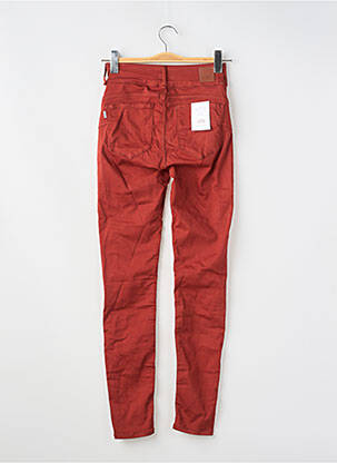 Pantalon slim tissage popeline taille normale orange ONE SIZE FILTS ALL femme