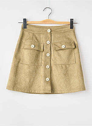 Jupe courte poches vert TIFFOSI femme