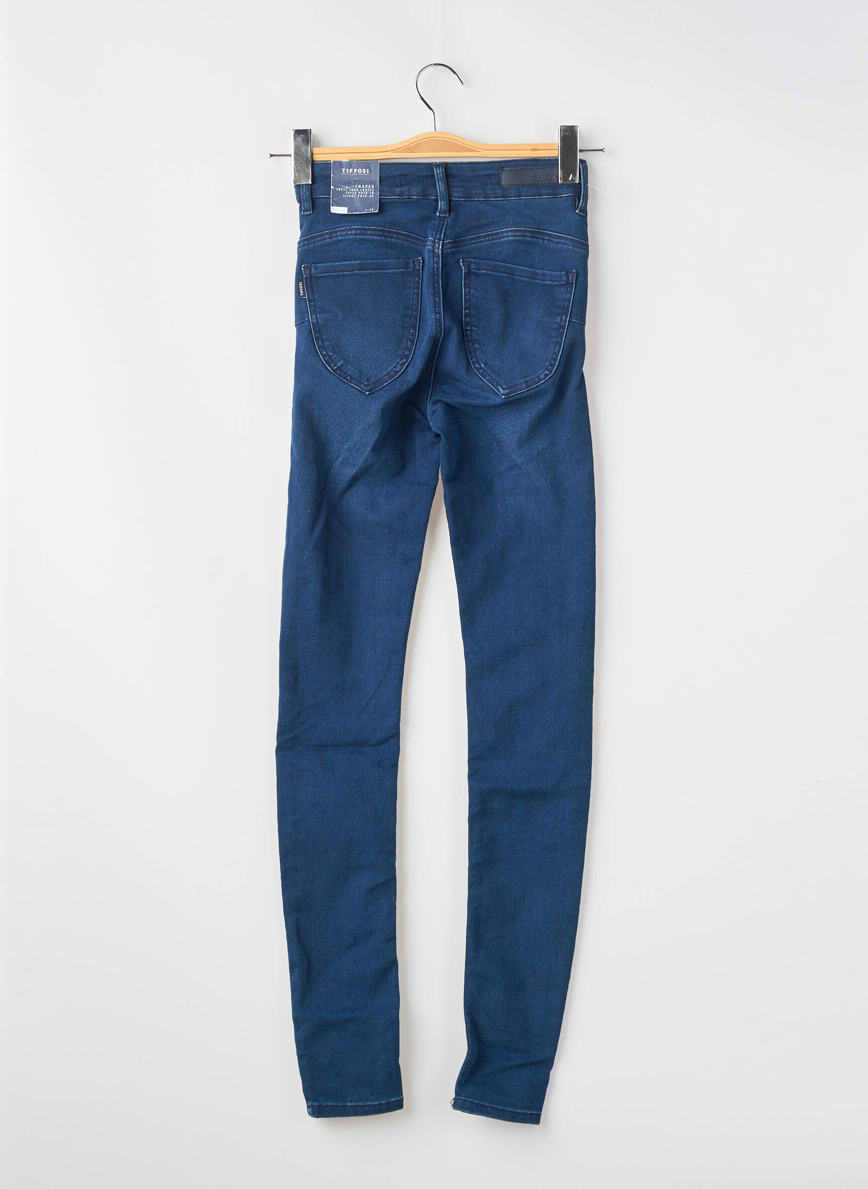 Jeans skinny taille normale taille normale bleu TIFFOSI femme