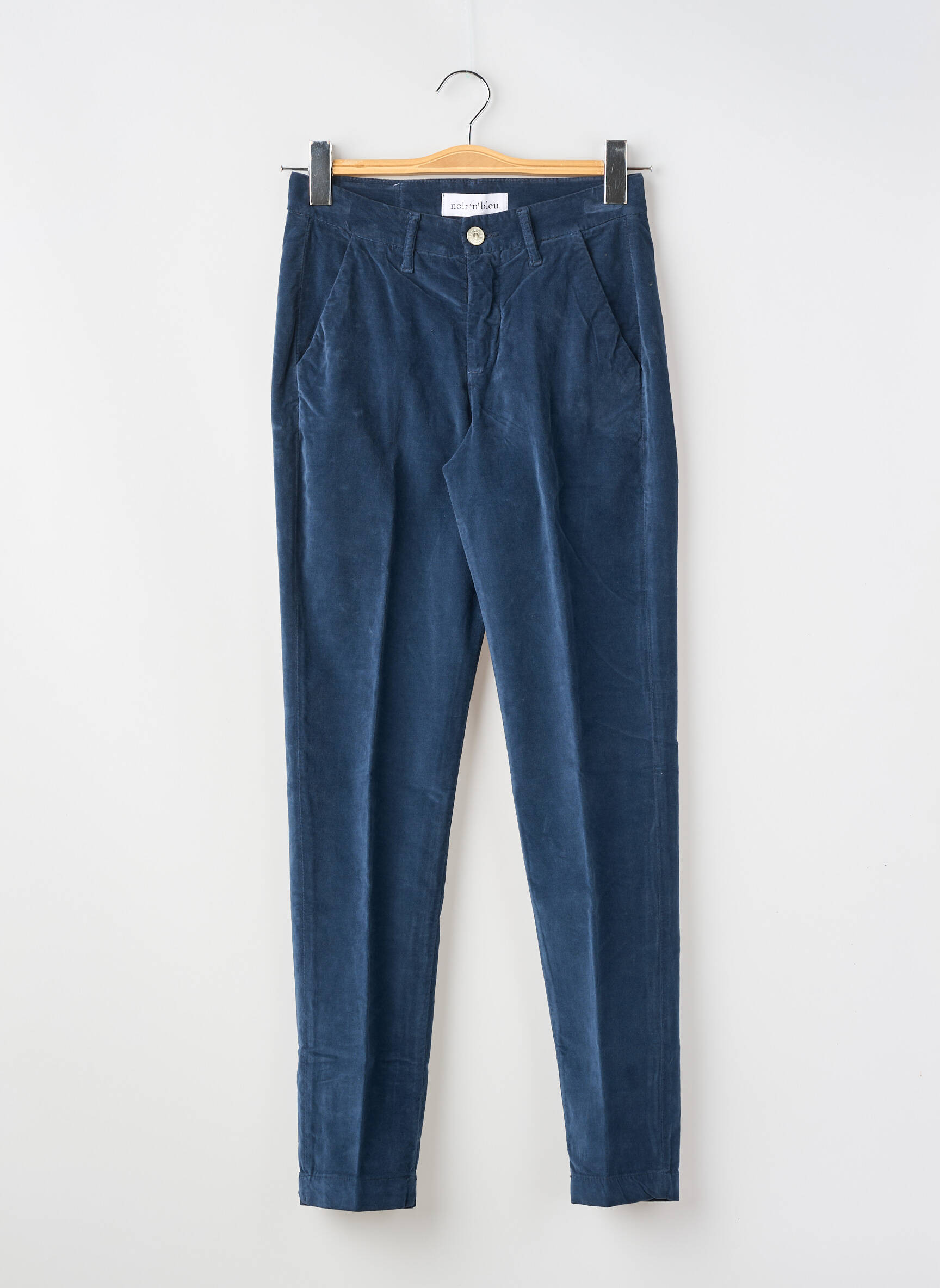 Pantalon slim taille normale taille normale bleu NOIR'N'BLEU femme