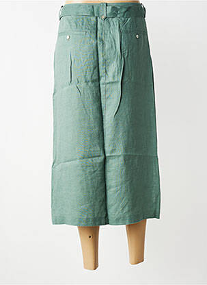 Jupe longue coupe droite vert JULIE GUERLANDE femme