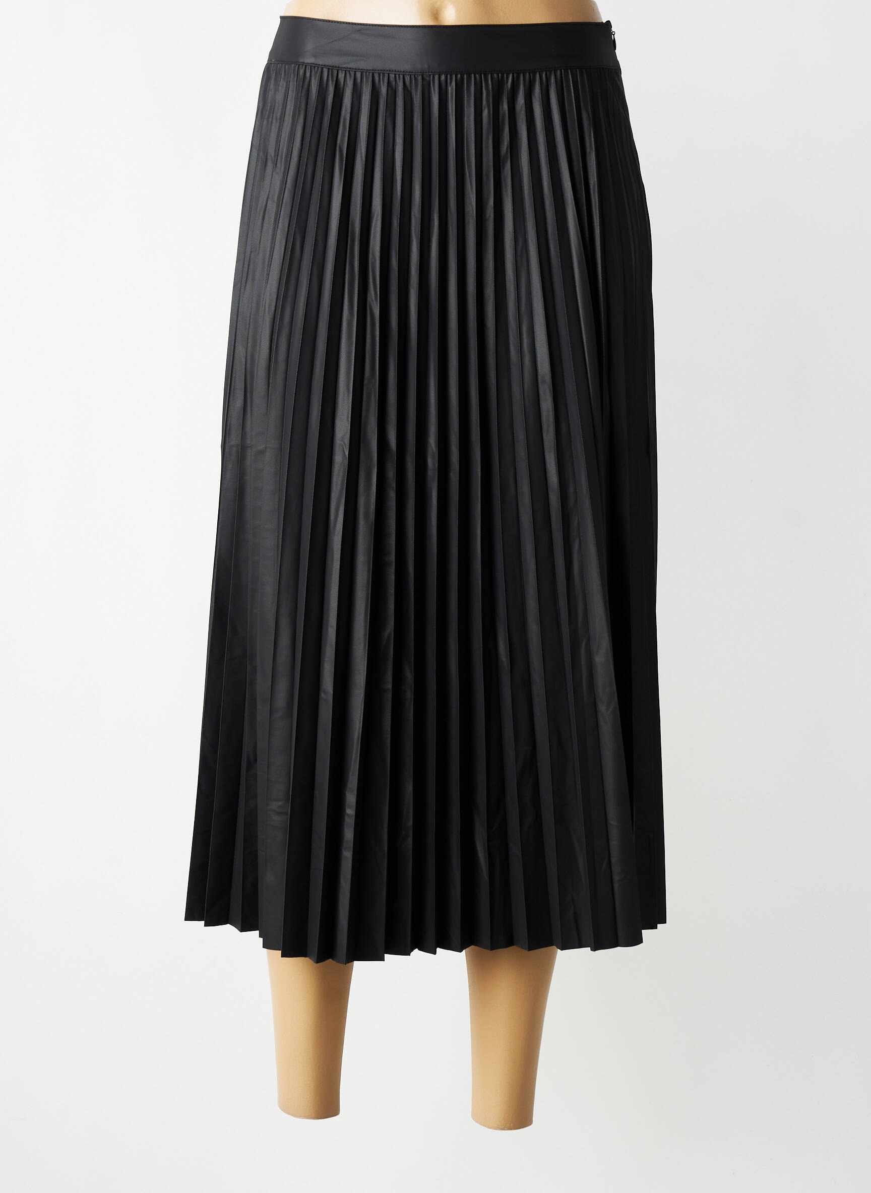 Jupe longue coupe droite noir TIFFOSI femme