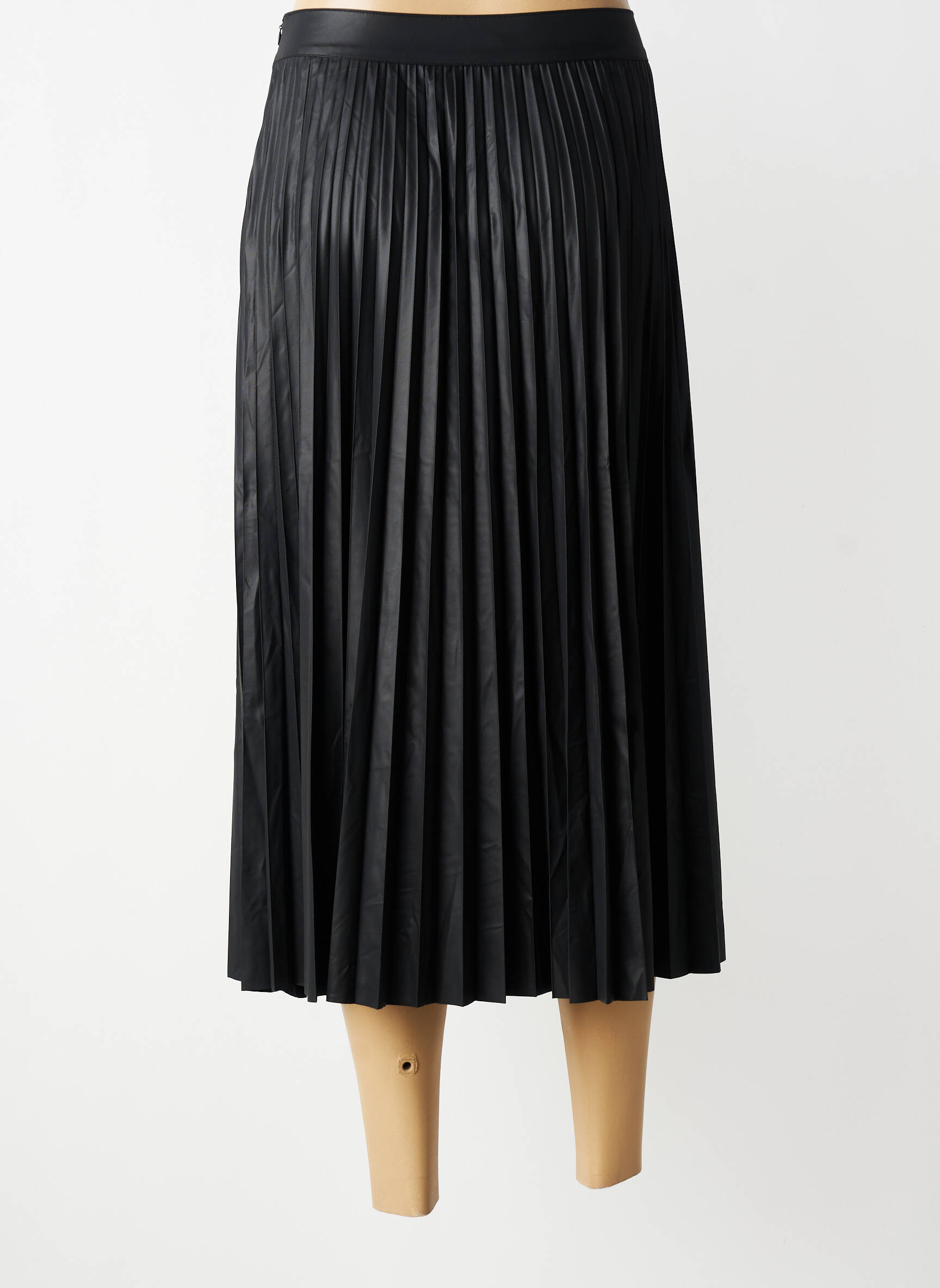 Jupe longue coupe droite noir TIFFOSI femme