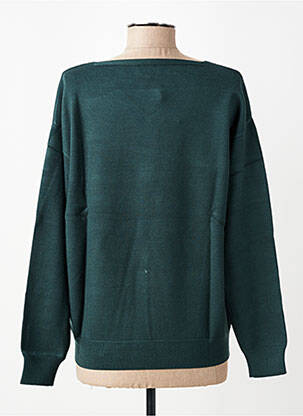 Pull coupe droite manches longues vert ZILCH femme