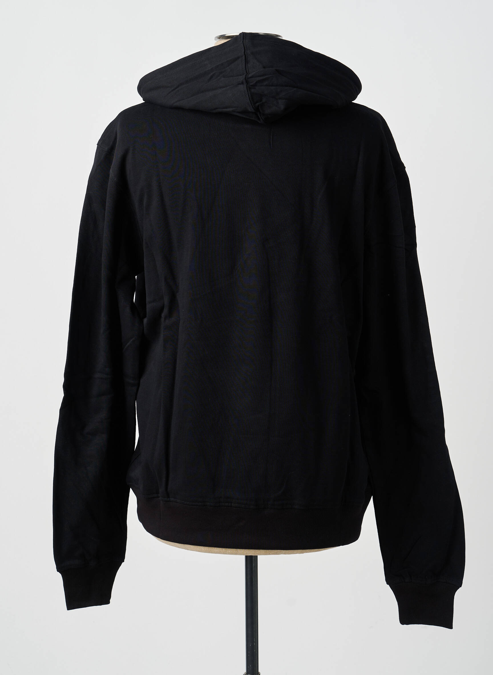 Sweat-shirt à capuche manches longues manches longues noir GWEN & BLACK homme