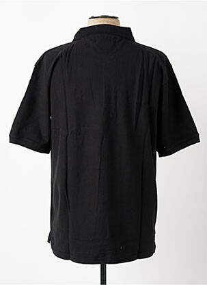 Polo coupe droite manches courtes noir GWEN & BLACK homme
