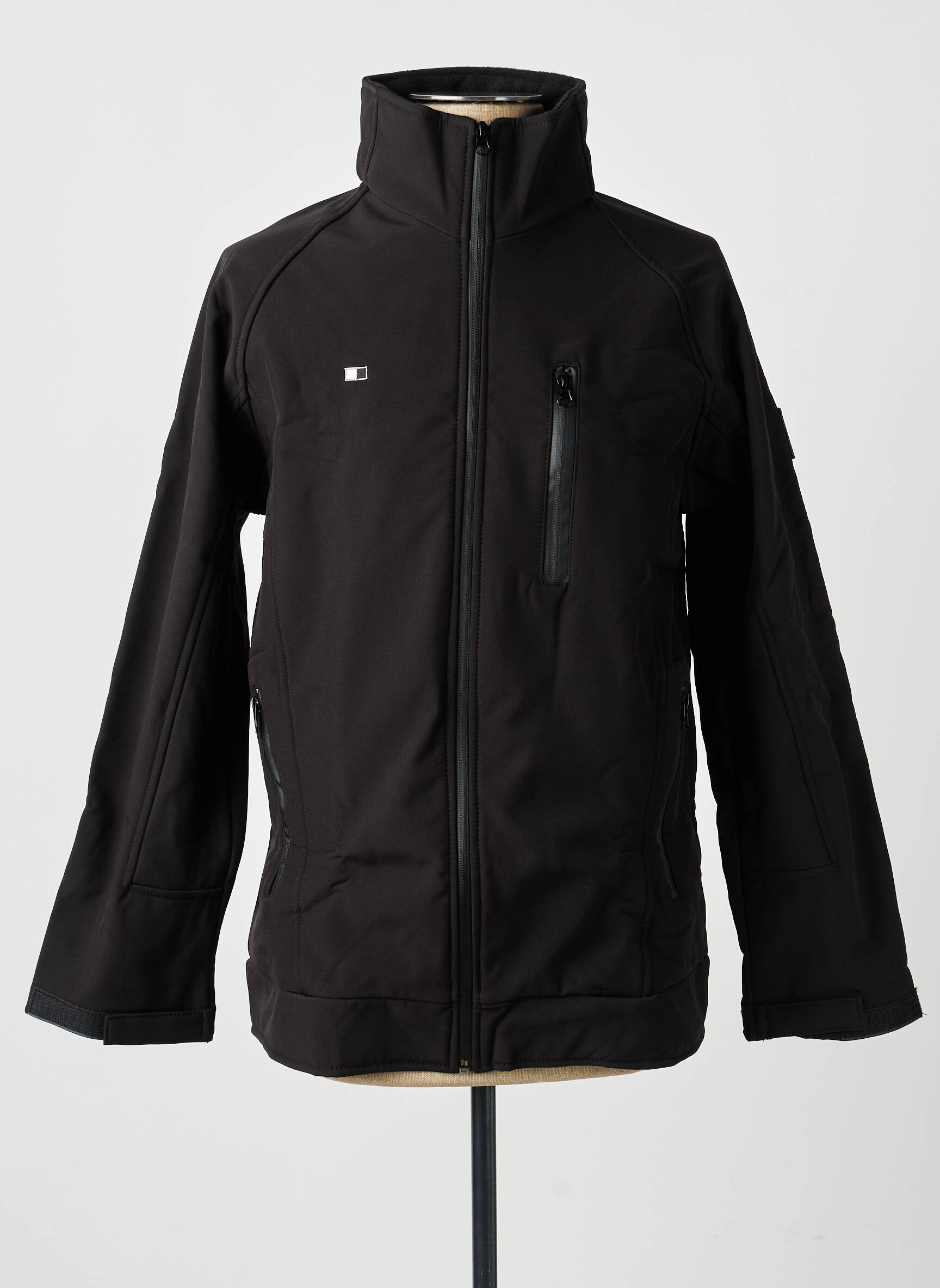 Veste casual poches noir GWEN & BLACK homme