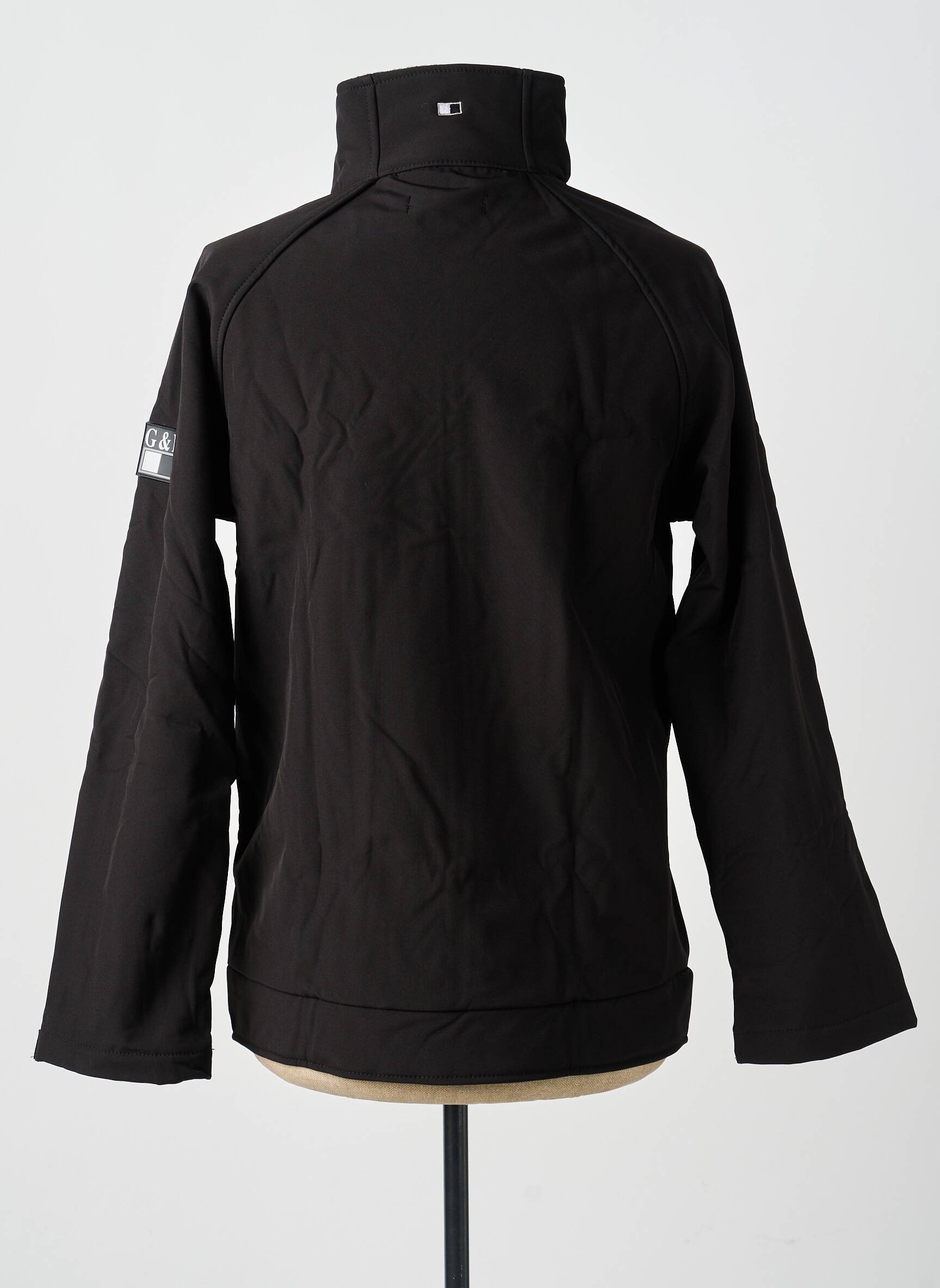 Veste casual poches noir GWEN & BLACK homme
