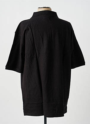 Polo coupe droite manches courtes noir GWEN & BLACK homme