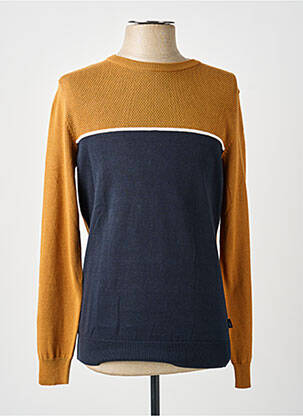 Pull stretch manches longues marron TIFFOSI homme