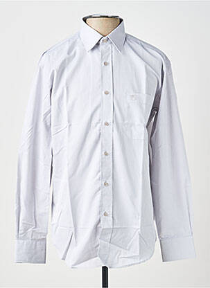 Chemise manches longues imprimé rayures gris ARMORIAL homme