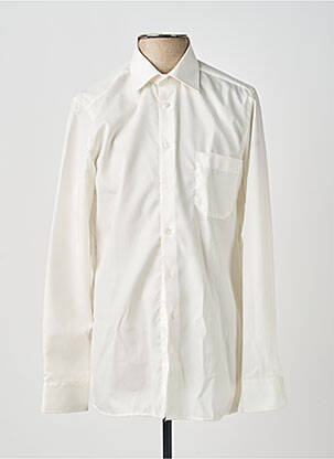 Chemise manches longues poches beige JUPITER homme