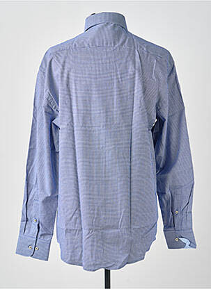 Chemise manches longues coupe cintrée bleu REDMOND homme
