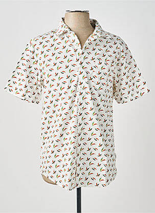 Chemise manches courtes poches blanc LEE COOPER homme