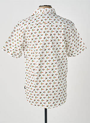 Chemise manches courtes poches blanc LEE COOPER homme
