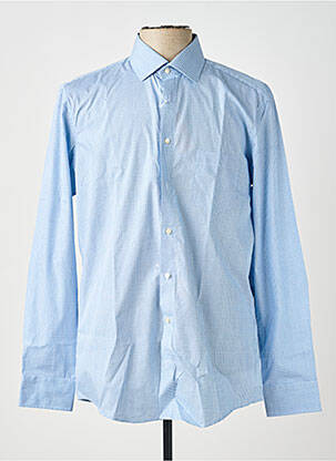 Chemise manches longues poches bleu REDMOND homme