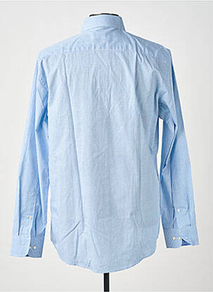 Chemise manches longues poches bleu REDMOND homme
