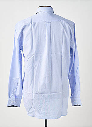 Chemise manches longues imprimé rayures bleu BANDE ORIGINALE homme