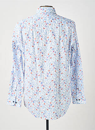 Chemise manches longues imprimé fantaisie bleu REDMOND homme