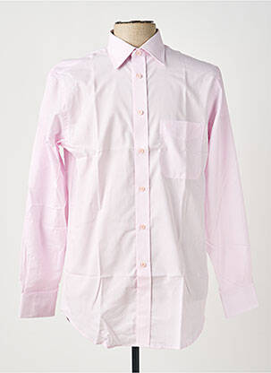 Chemise manches longues poches rose CAMBRIDGE homme