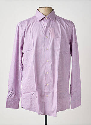Chemise manches longues poches violet REDMOND homme