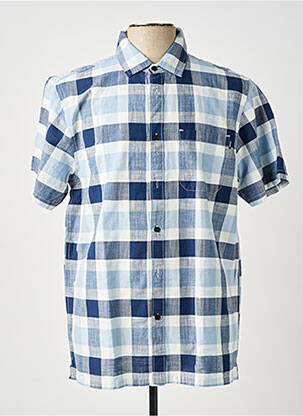 Chemise manches courtes poches bleu TIFFOSI homme
