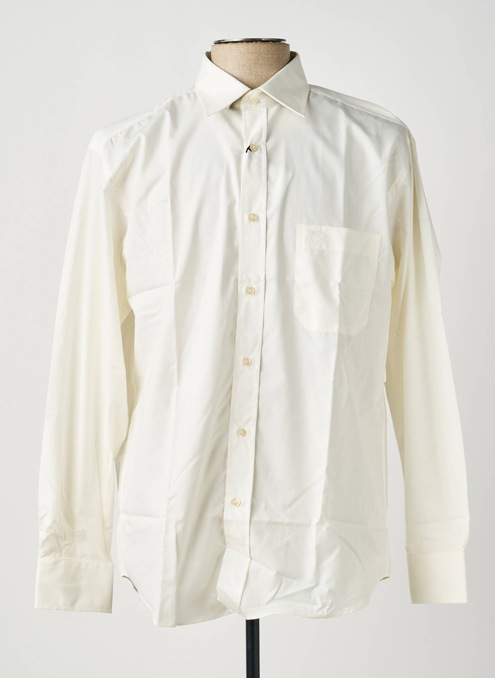 Chemise manches longues poches jaune ARMORIAL homme
