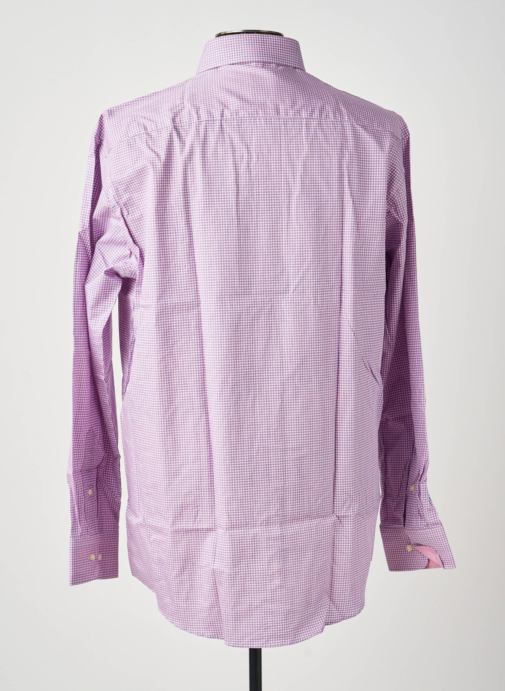 Chemise manches longues poches violet REDMOND homme