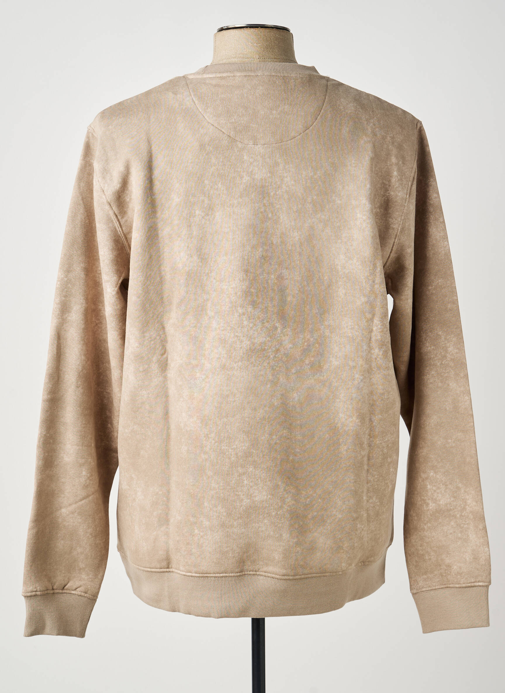Sweat-shirt sérigraphie floquée manches longues marron TIFFOSI homme