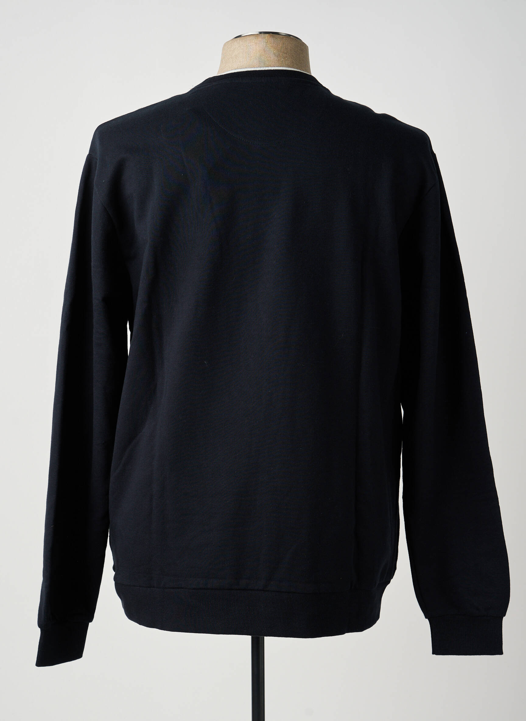 Sweat-shirt stretch manches longues bleu TIFFOSI homme