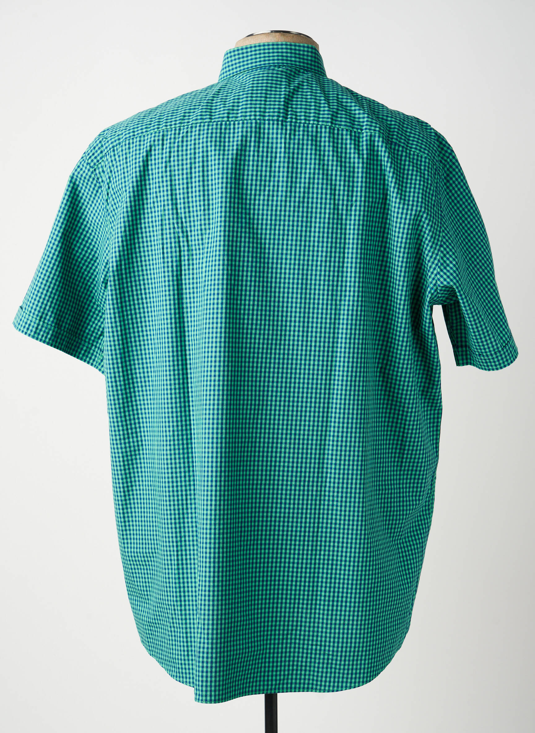 Chemise manches courtes poches vert REDMOND homme
