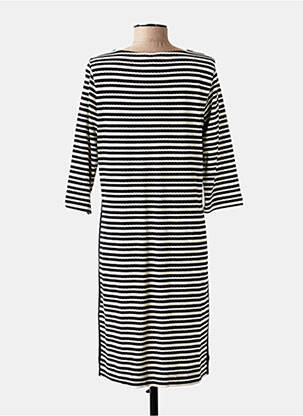 Robe mi-longue manches 3/4 manches 3/4 noir OLSEN femme
