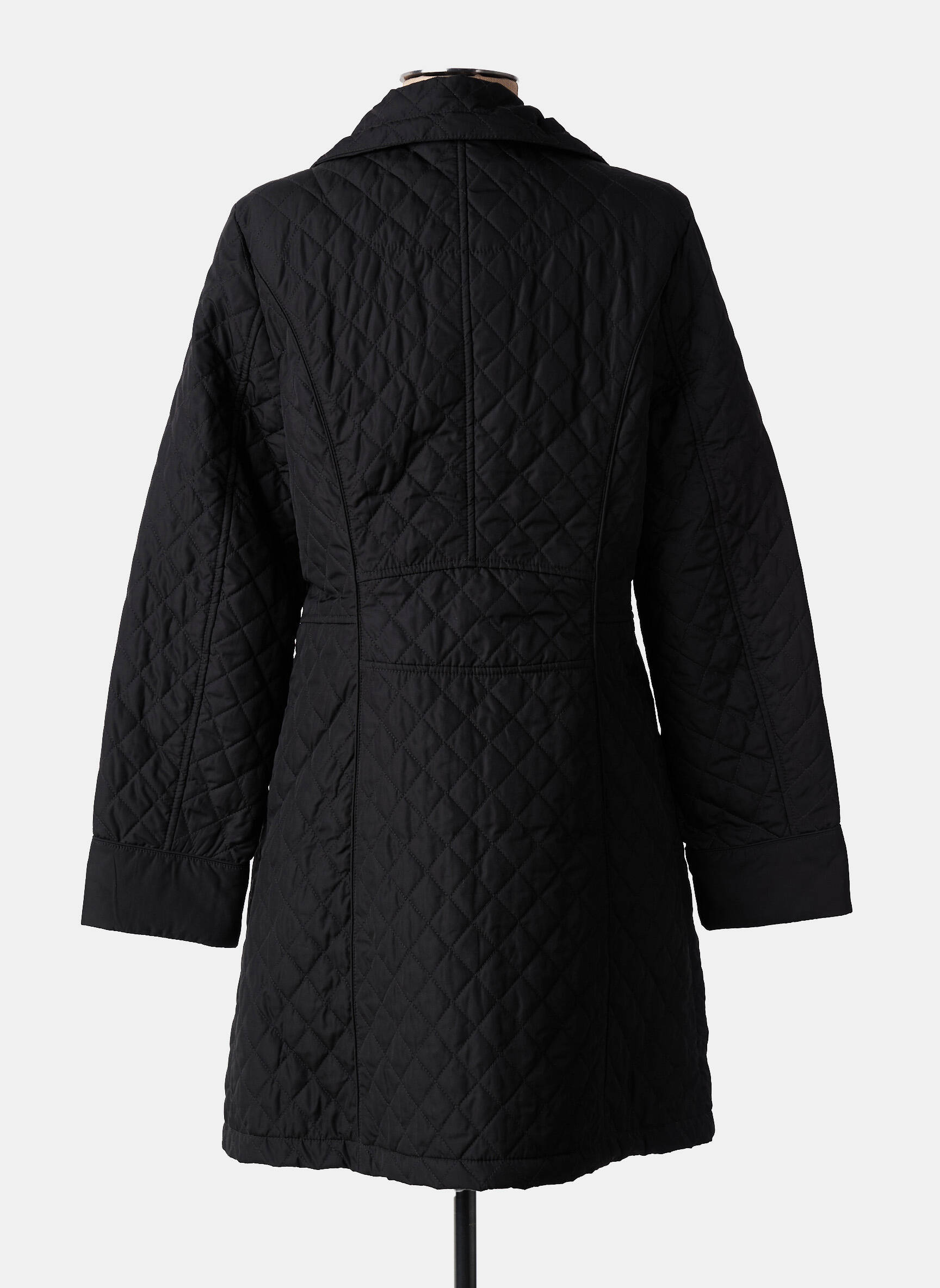 Doudoune manches longues sans capuche noir OLSEN femme