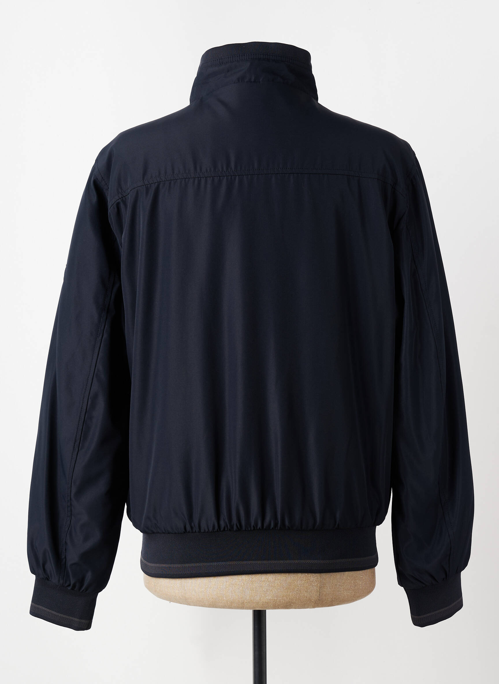 Blouson tissage imperméable bleu SEA BARRIER homme
