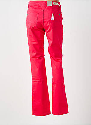 Pantalon slim tissage popeline taille normale rouge PIERRE CARDIN femme