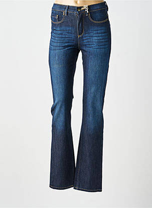 Jeans coupe slim stretch taille normale bleu PADDOCK'S femme