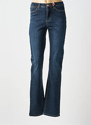 Jeans coupe slim taille haute taille haute bleu PADDOCK'S femme