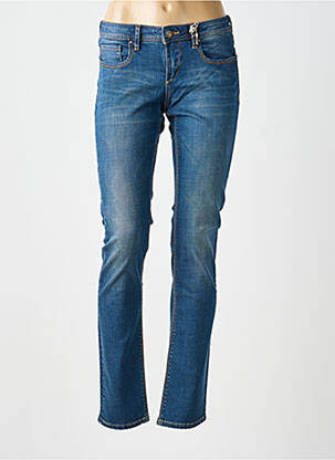 Jeans coupe slim stretch taille normale bleu PADDOCK'S femme