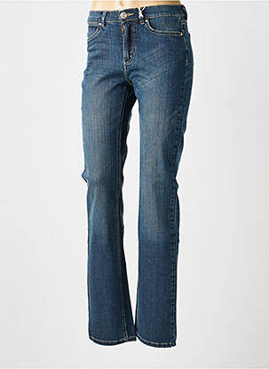 Jeans coupe slim stretch taille normale bleu PADDOCK'S femme