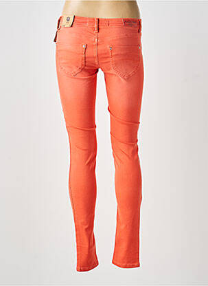 Jeans skinny stretch taille basse orange FREEMAN T.PORTER femme