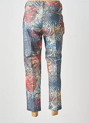 Pantalon 7/8 taille à pinces taille normale orange FREEMAN T.PORTER femme