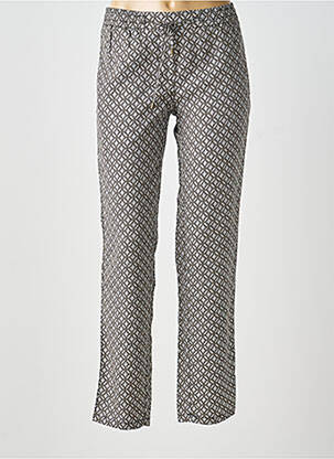 Pantalon slim taille élastique taille normale gris OLSEN femme