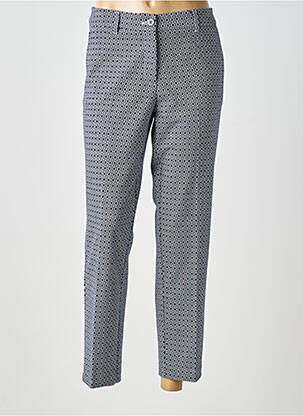 Pantalon 7/8 stretch taille normale bleu OLSEN femme