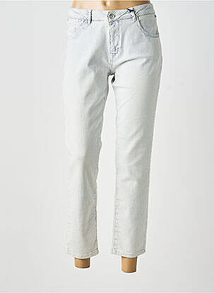 Jeans coupe slim taille basse taille basse bleu FREEMAN T.PORTER femme