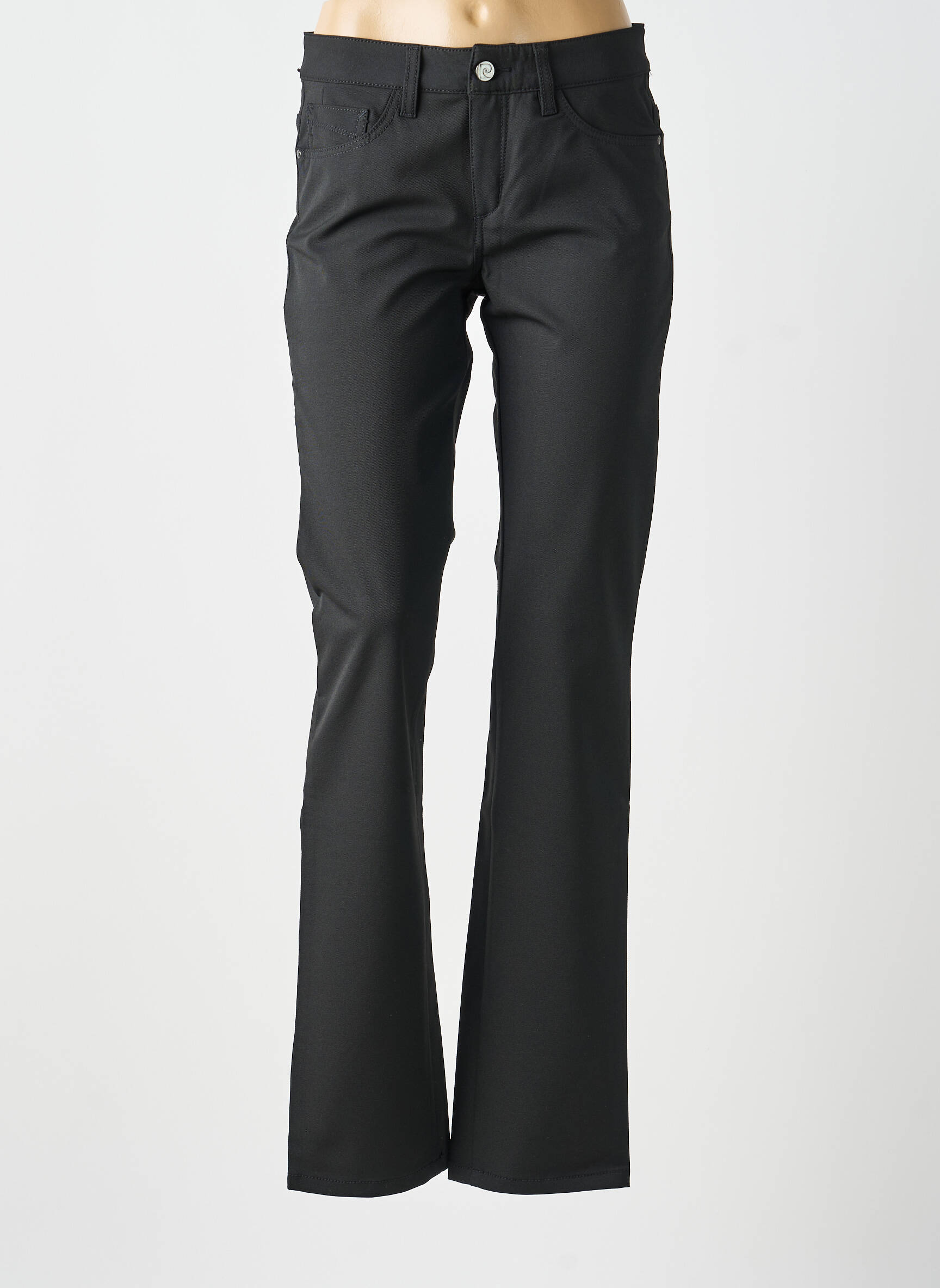 Pantalon slim stretch taille normale noir PIERRE CARDIN femme