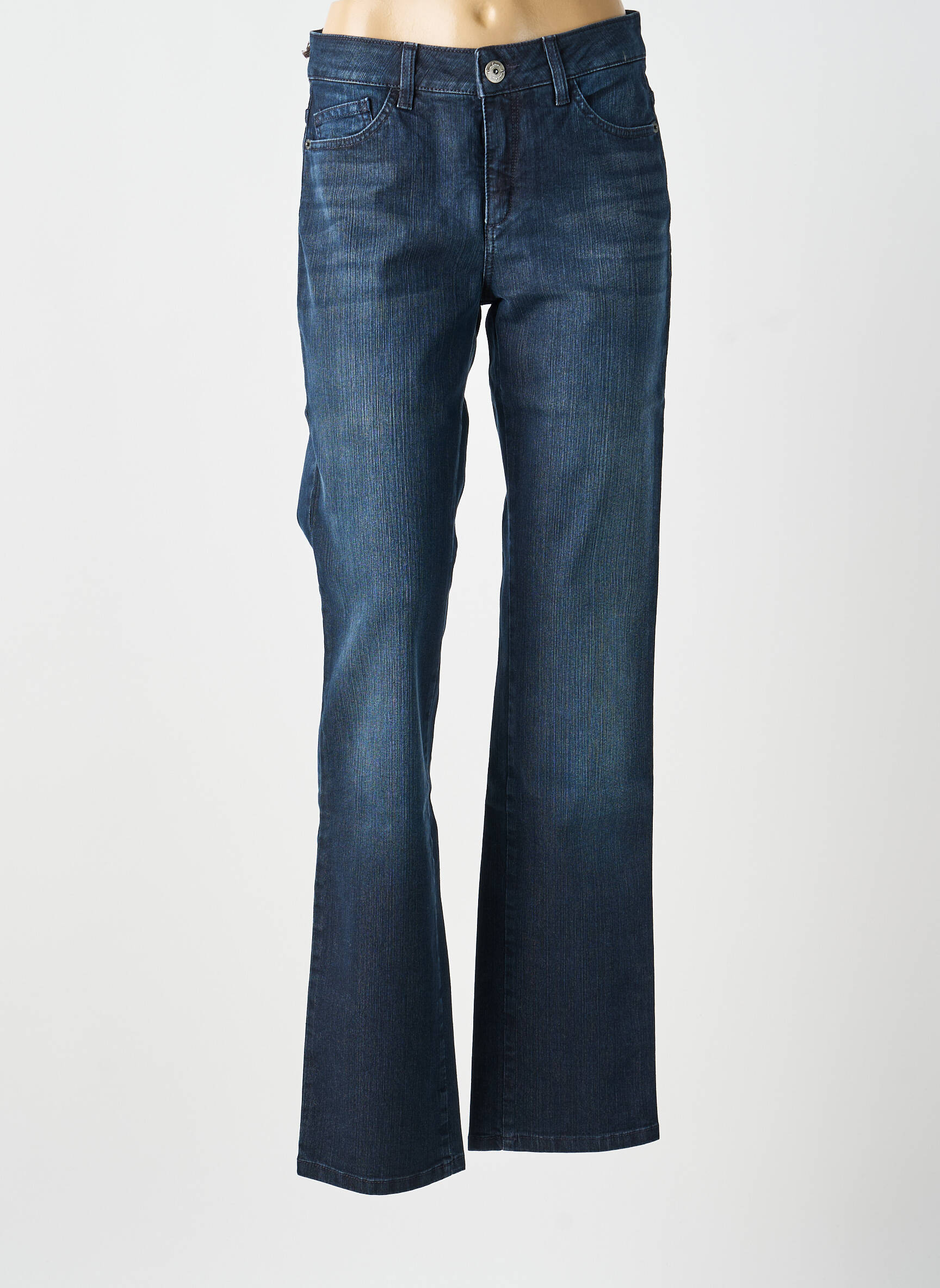 Jeans coupe slim stretch taille normale bleu PIERRE CARDIN femme
