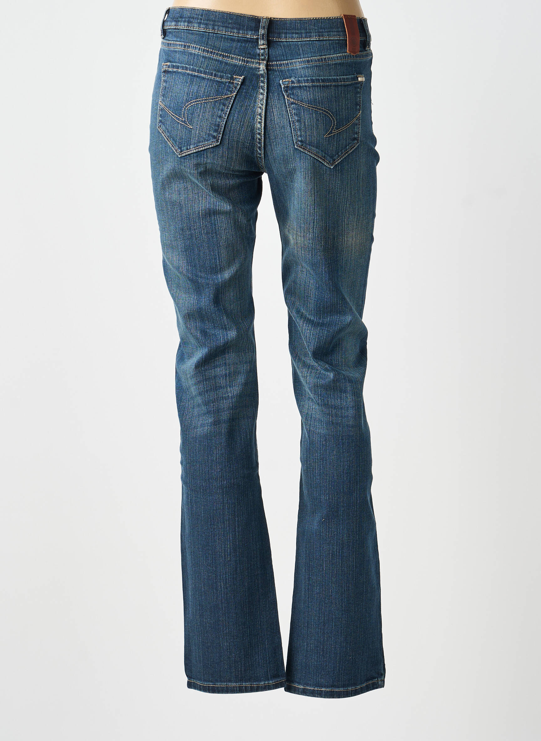 Jeans coupe slim stretch taille normale bleu PADDOCK'S femme