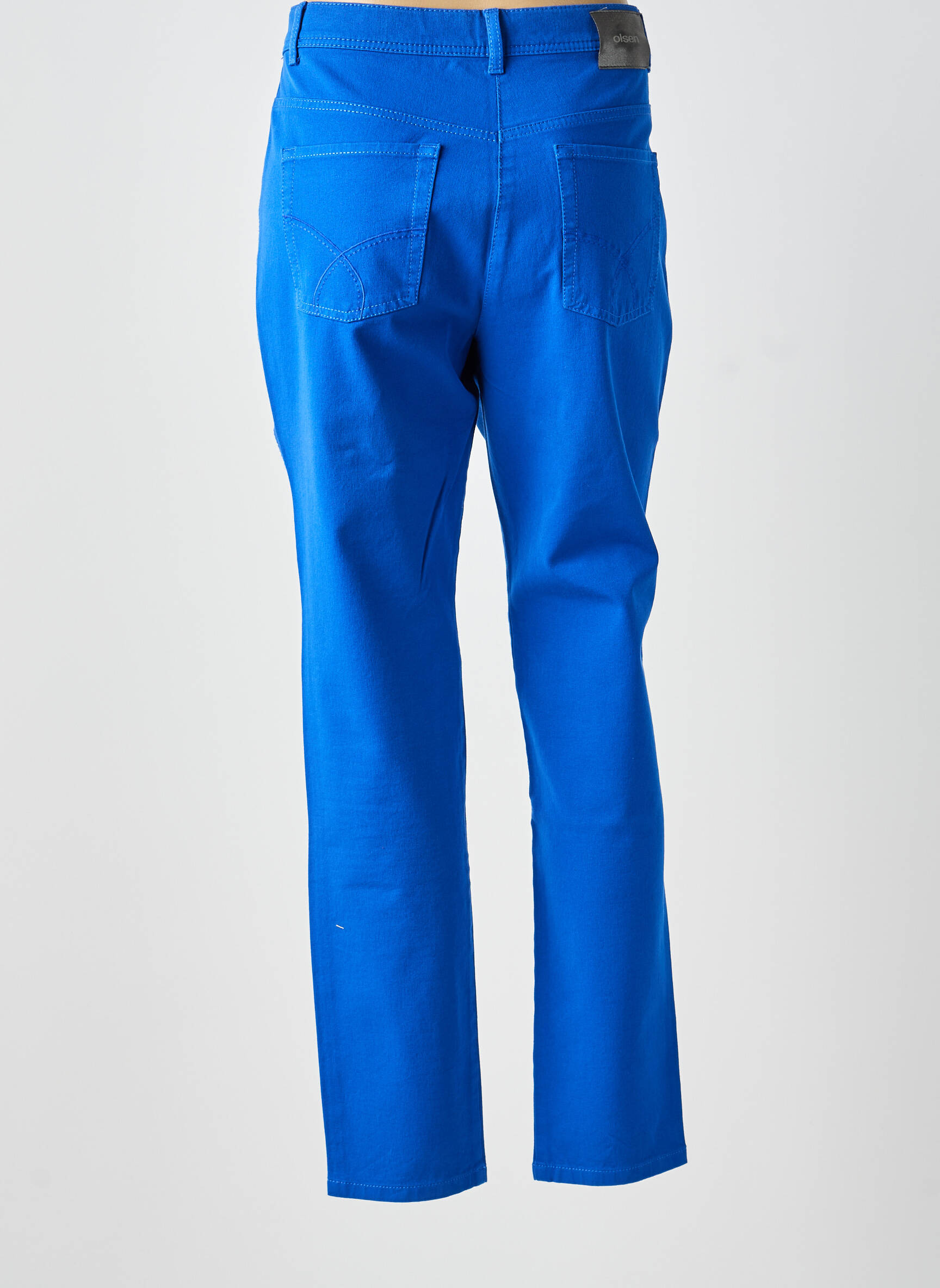 Jeans coupe slim stretch taille normale bleu OLSEN femme