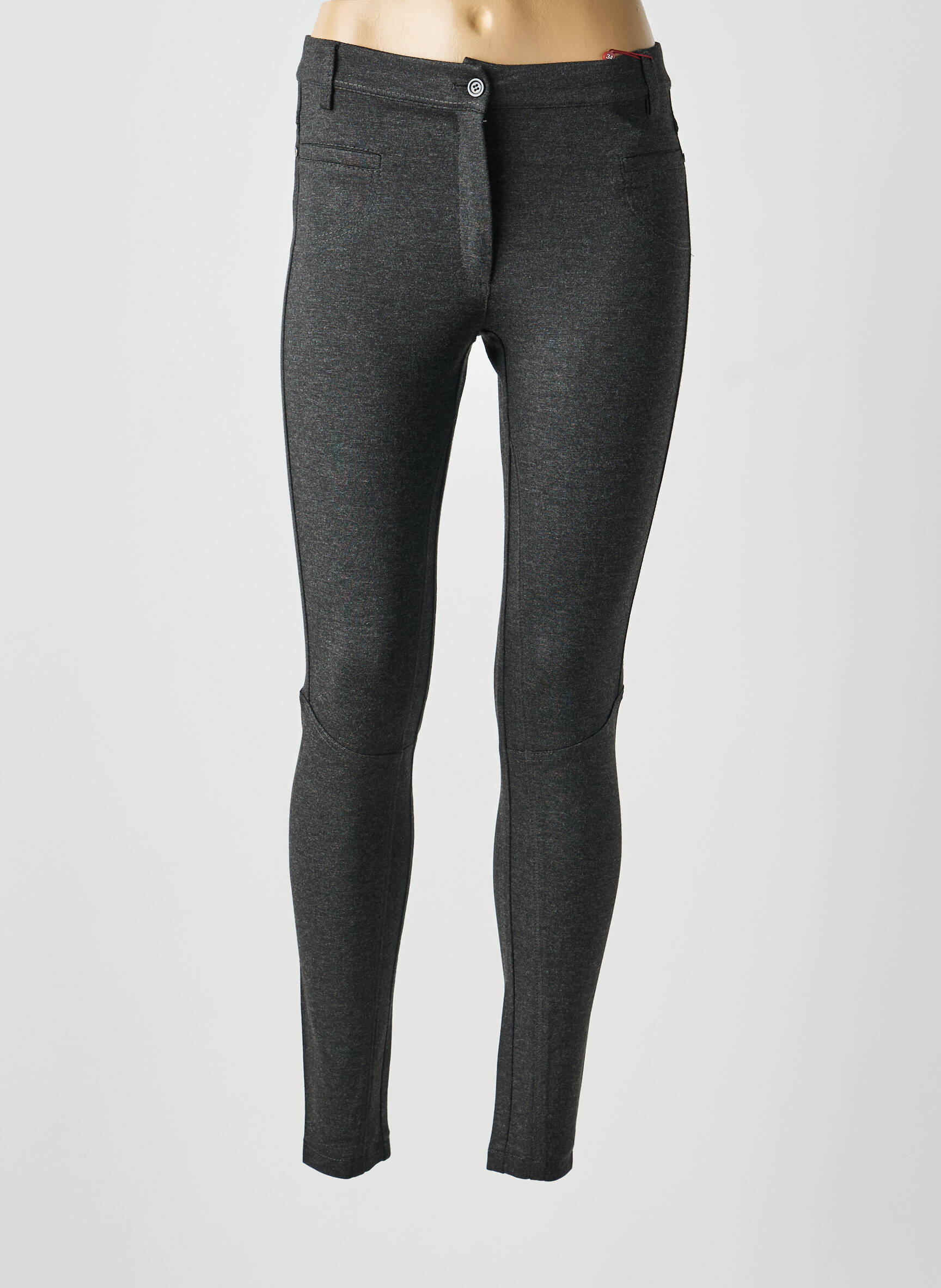 Pantalon slim skinny taille normale gris OLSEN femme