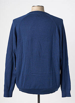 Pull stretch manches longues bleu LEE homme